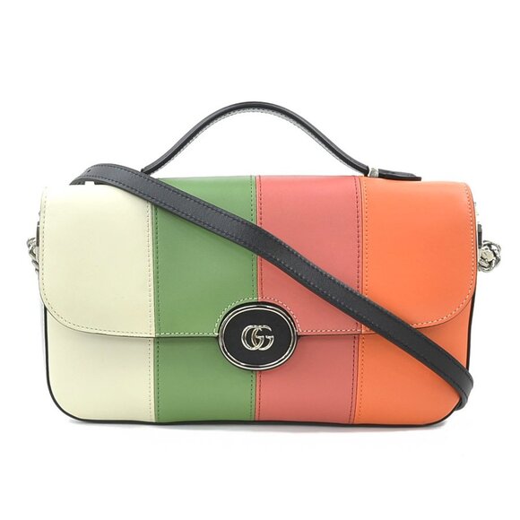 GUCCI Black Leather Shoulder Bag - Picture 1 of 5